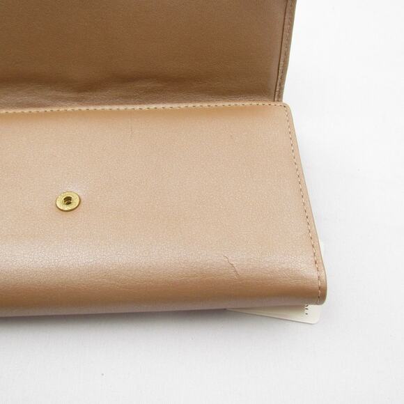 NWT Coach Dune Pebbled Leather Check Wallet - Picture 7 of 9